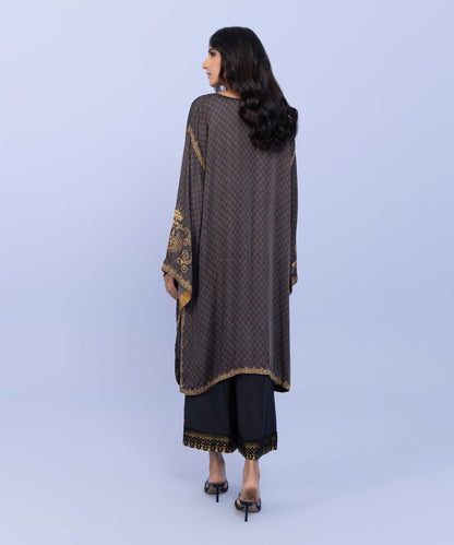Sapphire - 2 Piece - Printed Silk Suit