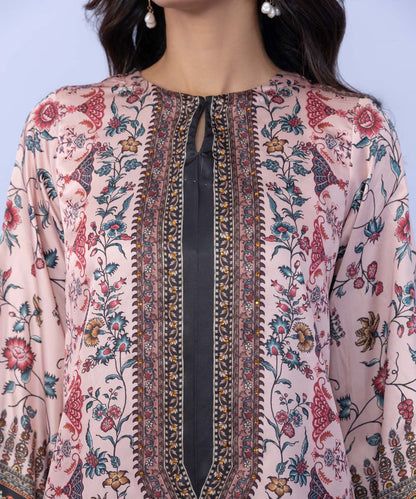 Sapphire - 2 Piece - Printed Silk Suit