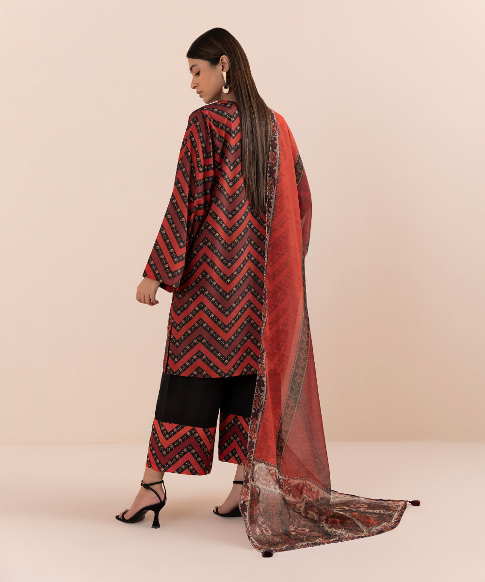 Sapphire - 3 Piece - Embellished Silk Suit