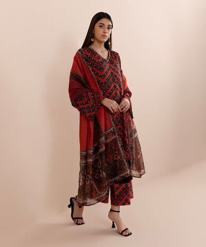 Sapphire - 3 Piece - Embellished Silk Suit