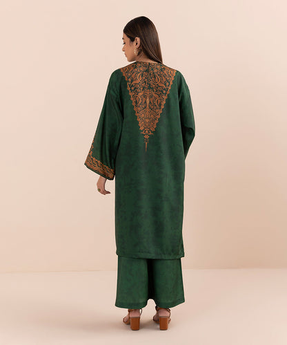 Sapphire - 2 Piece - Printed Silk Suit