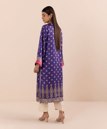 Sapphire - Printed Silk Shirt