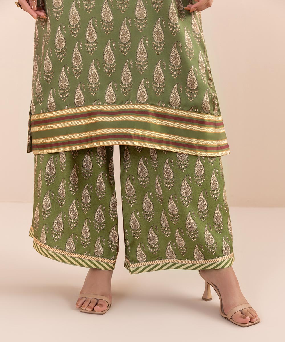 Sapphire - 3 Piece - Embellished Silk Suit