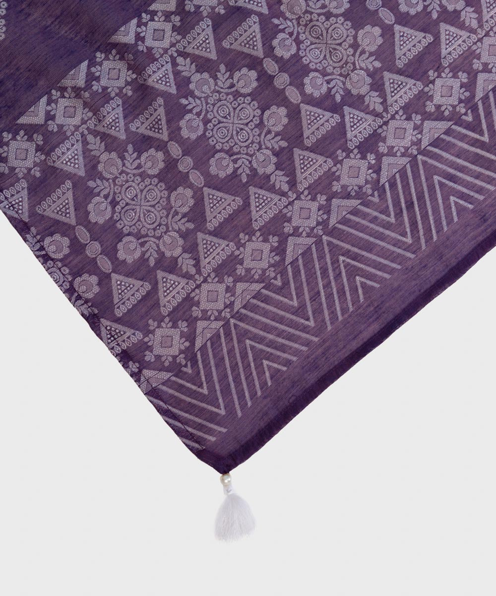 Sapphire - Dyed Jacquard Dupatta