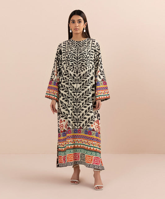 Sapphire - Printed Silk Shirt