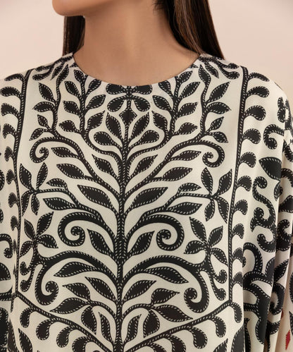 Sapphire - Printed Silk Shirt