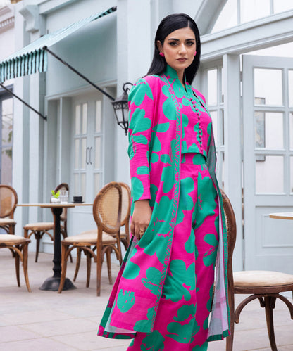 Sapphire - Printed Light Khaddar Shirt