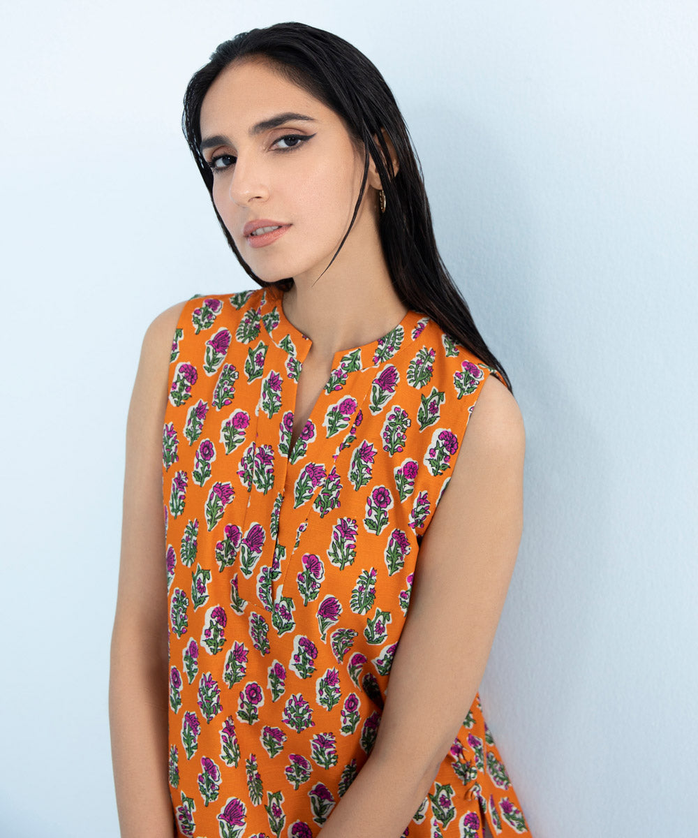 Sapphire - Printed Khaddar Shirt