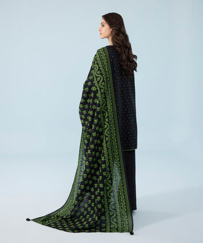 Sapphire - 2 Piece - Printed Khaddar Suit