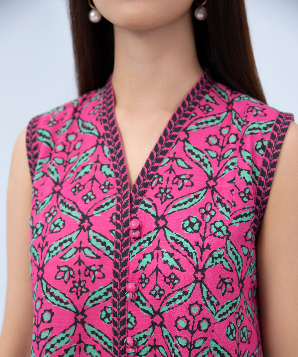 Sapphire - 2 Piece - Printed Khaddar Suit