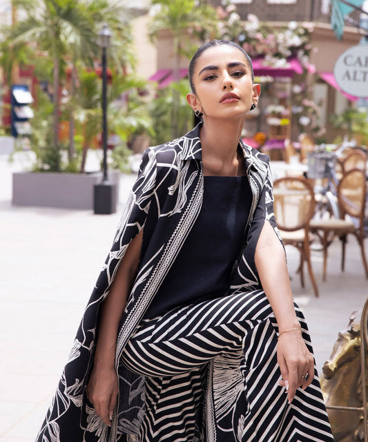 Sapphire - 2 Piece - Printed Khaddar Suit