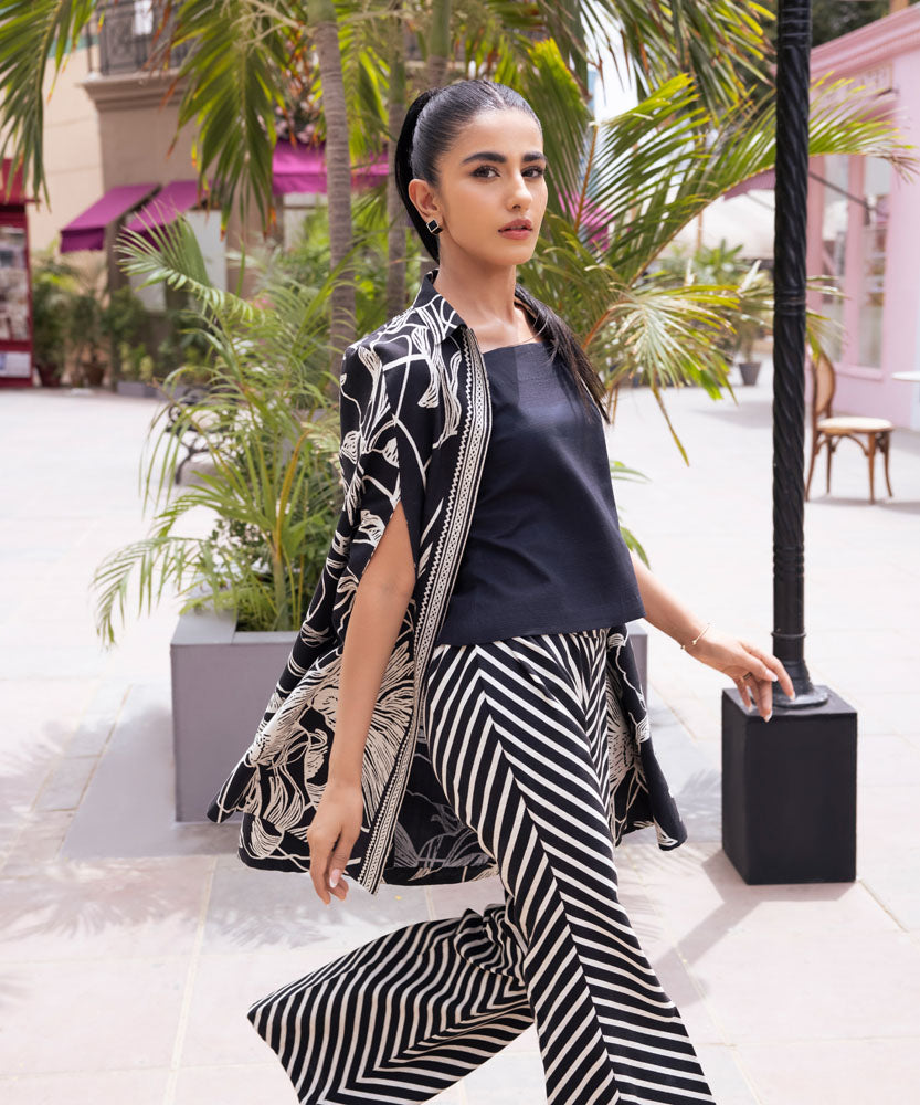 Sapphire - 2 Piece - Printed Khaddar Suit