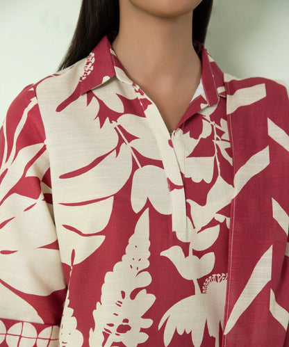 Sapphire - 3 Piece - Printed Light Khaddar Suit