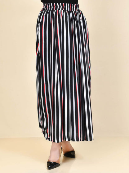 Limelight - Striped Grip Skirt