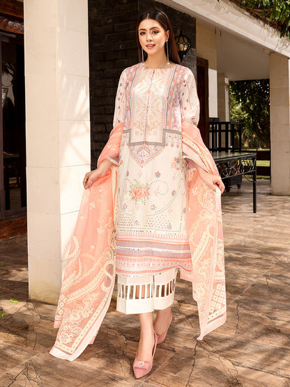 Binilyas - D#2023B | 3 Piece Luxury Unstitched