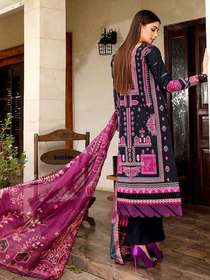 Binilyas - D#2024A | 3 Piece Luxury Unstitched