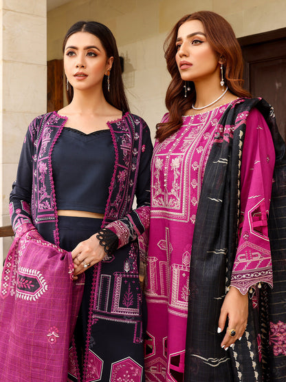 Binilyas - D#2024A | 3 Piece Luxury Unstitched