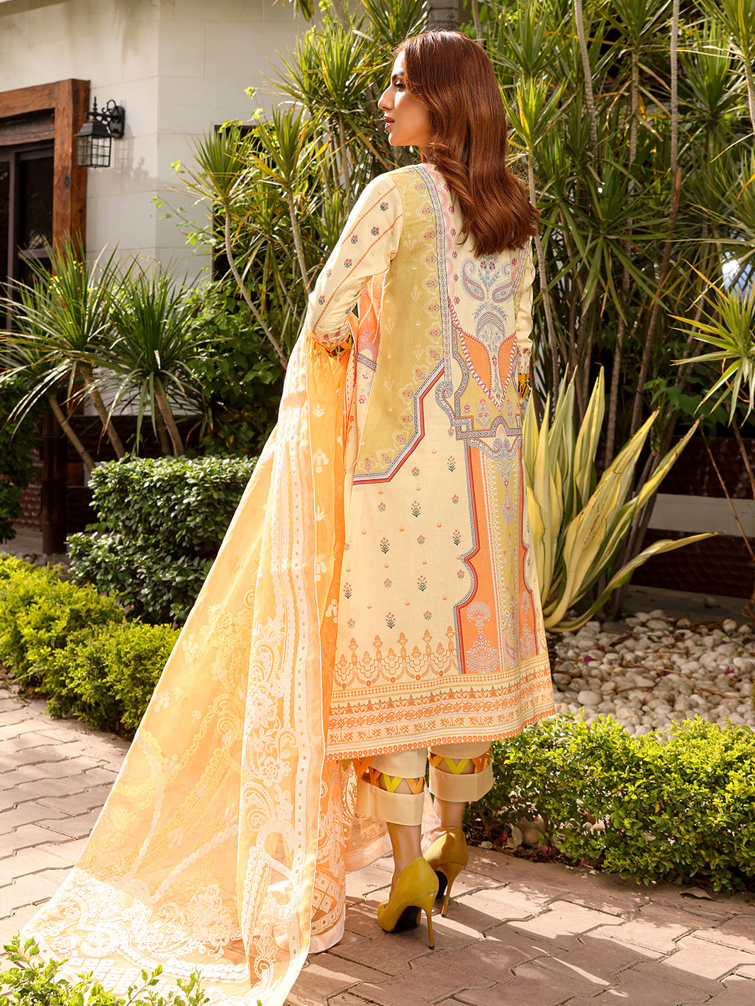 Binilyas - D#2023A | 3 Piece Luxury Unstitched