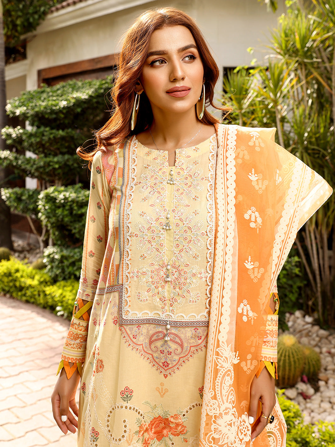 Binilyas - D#2023A | 3 Piece Luxury Unstitched