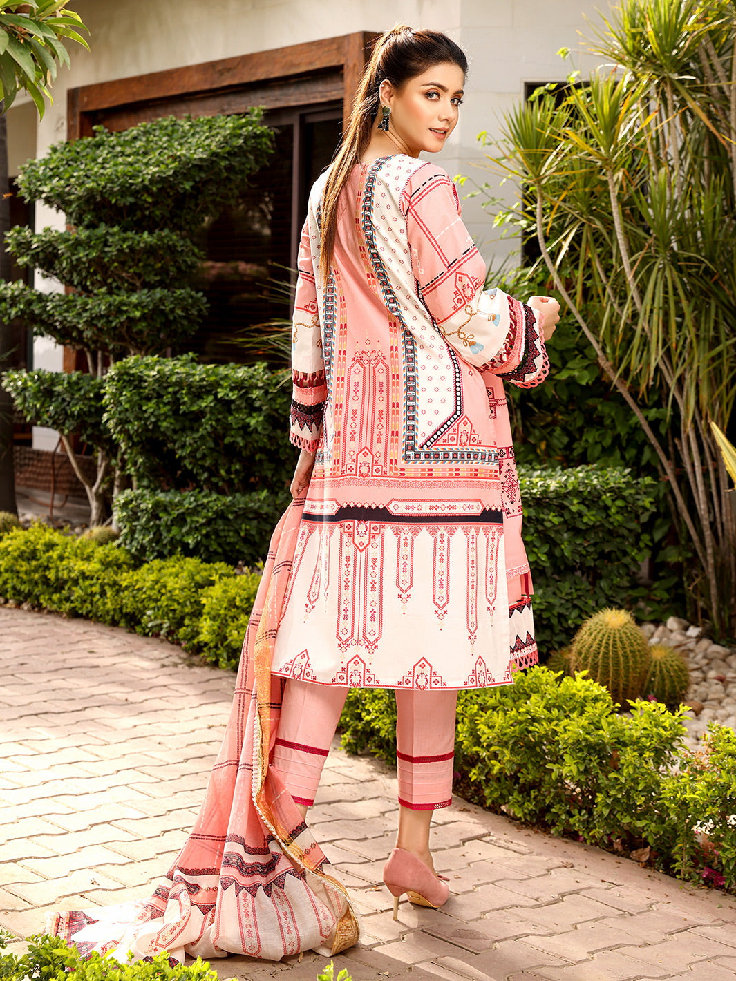 Binilyas - D#2019A | 3 Piece Luxury Unstitched