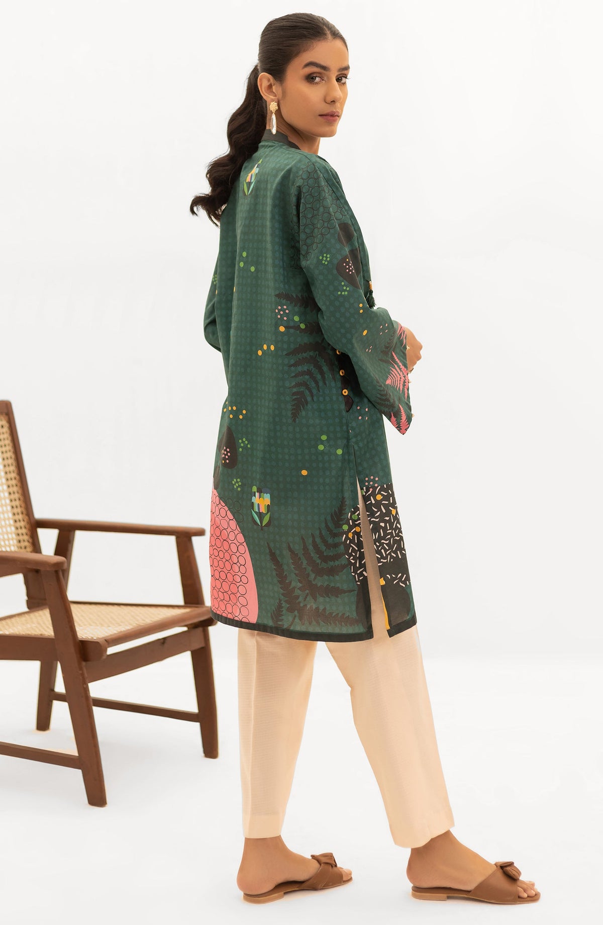 Orient - Unstitched 1 Piece Printed Lawn Shirt