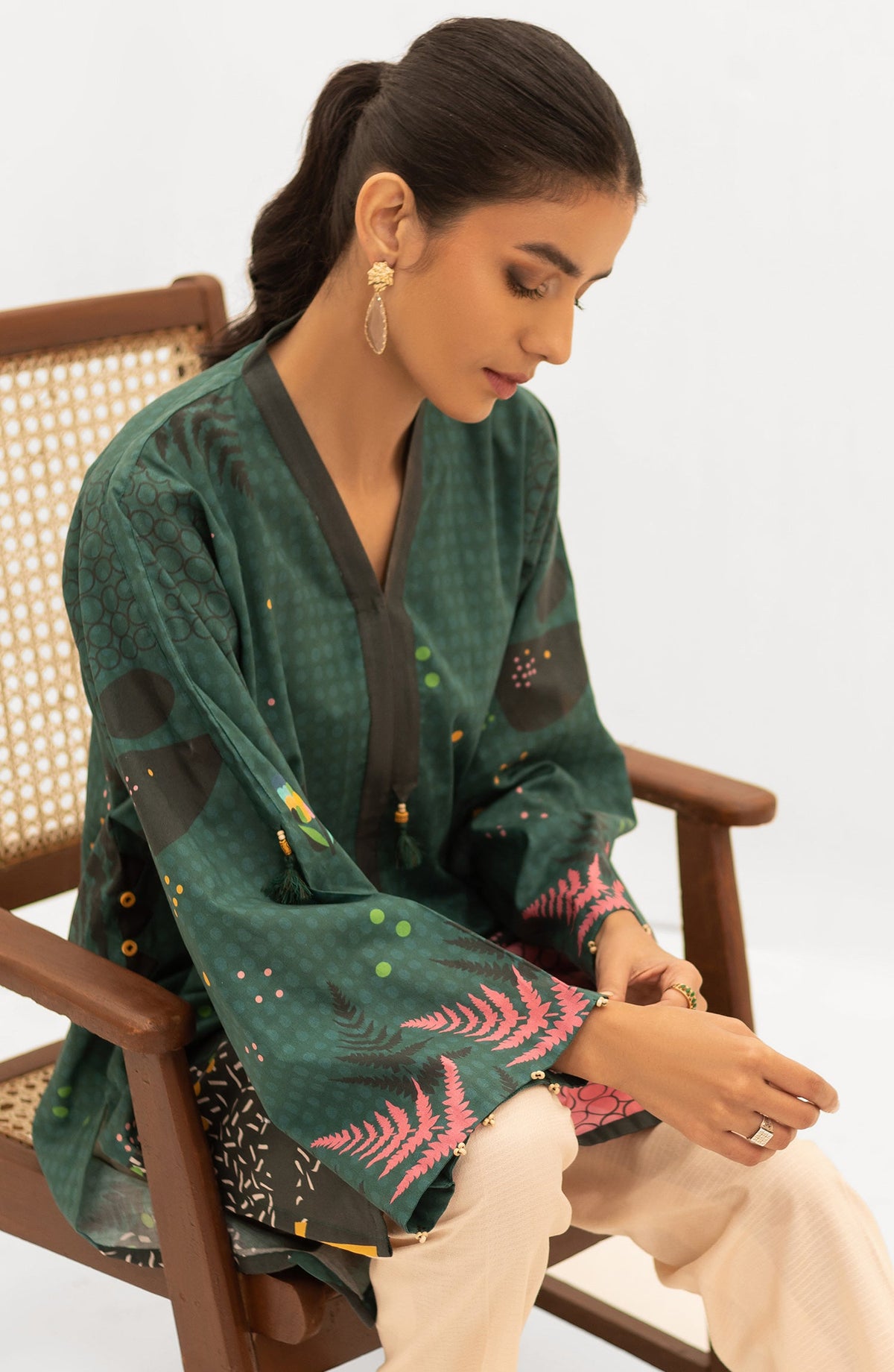 Orient - Unstitched 1 Piece Printed Lawn Shirt