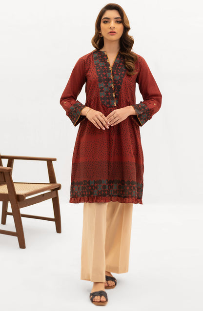 Orient - Unstitched 1 Piece Printed Lawn Shirt