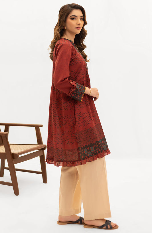 Orient - Unstitched 1 Piece Printed Lawn Shirt