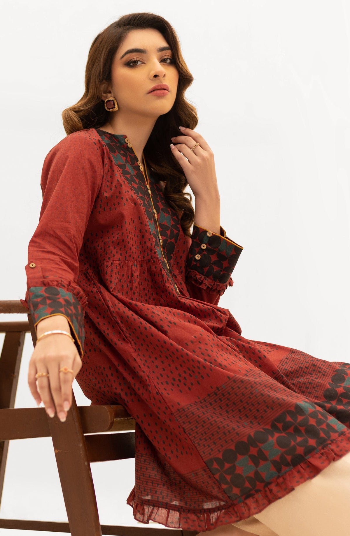Orient - Unstitched 1 Piece Printed Lawn Shirt