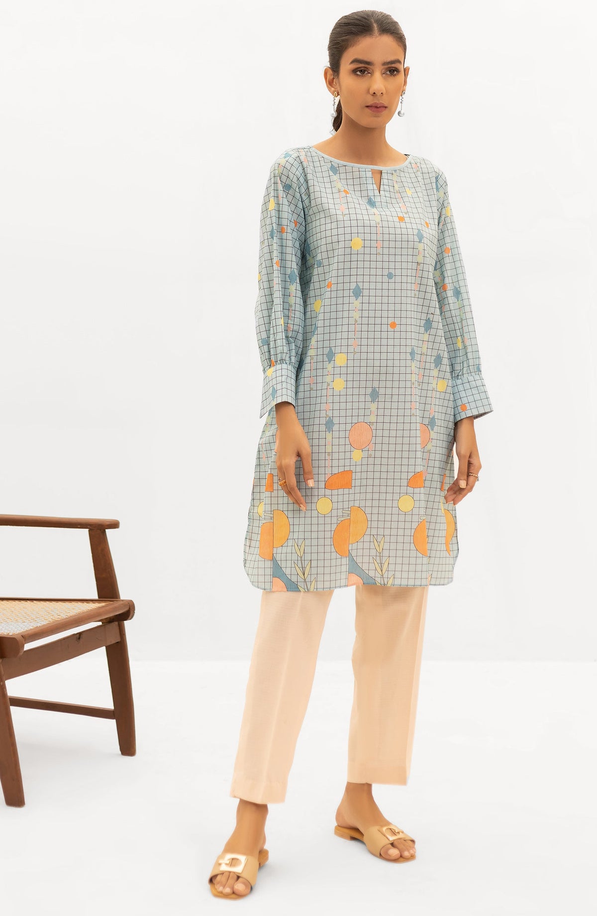 Orient - Unstitched 1 Piece Printed Lawn Shirt