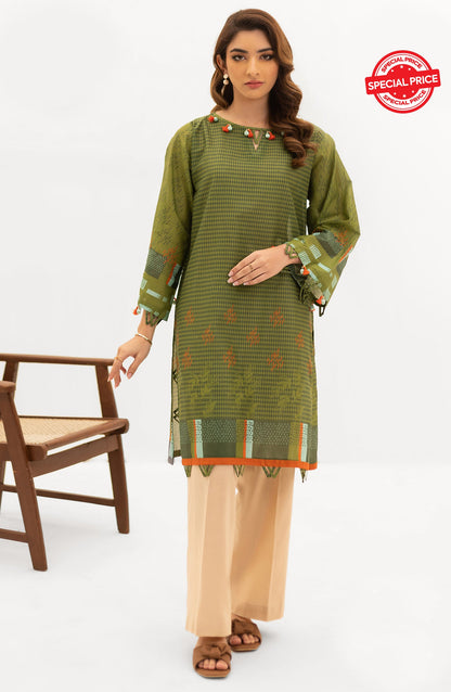 Orient - Unstitched 1 Piece Printed Lawn Shirt
