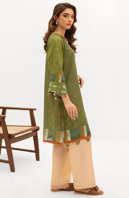 Orient - Unstitched 1 Piece Printed Lawn Shirt