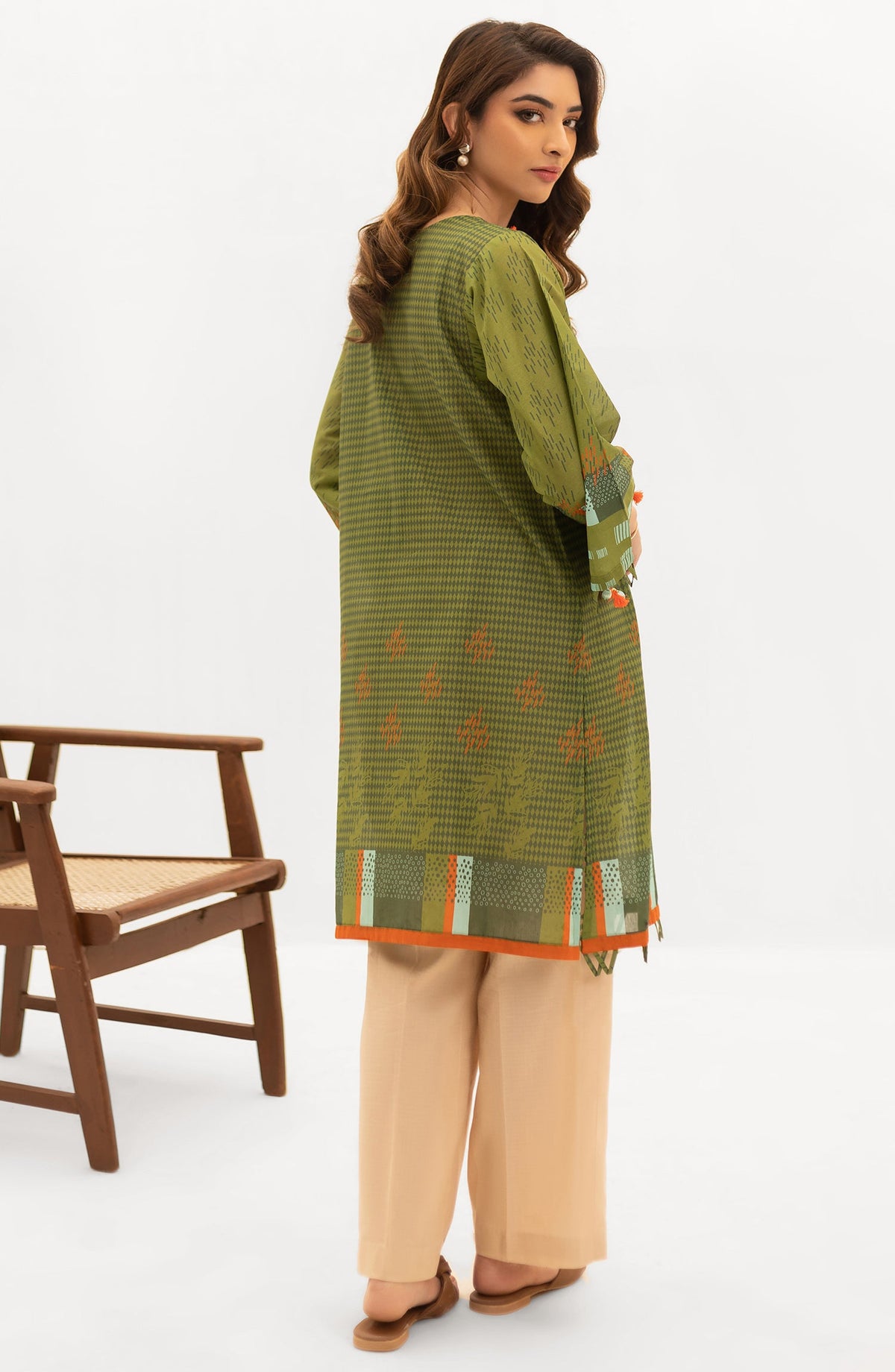 Orient - Unstitched 1 Piece Printed Lawn Shirt