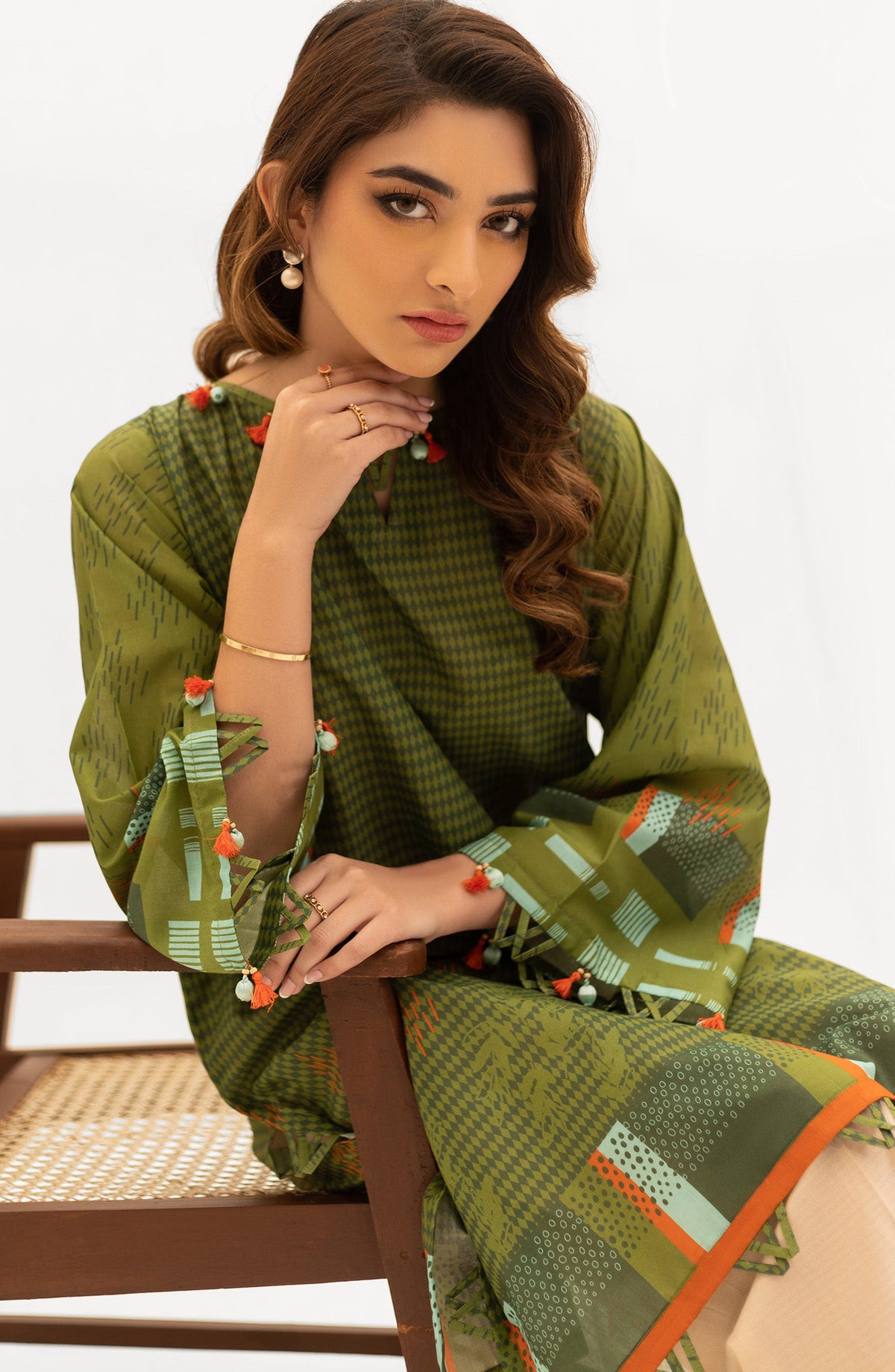 Orient - Unstitched 1 Piece Printed Lawn Shirt