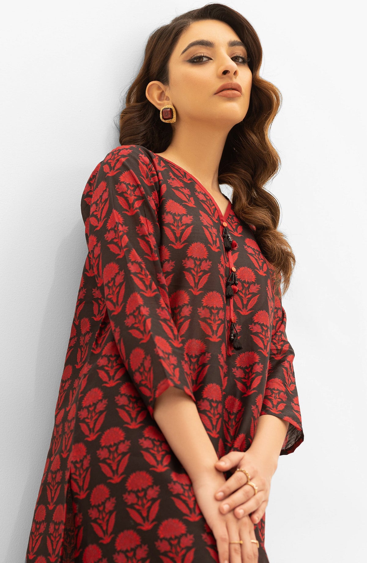 Orient - Unstitched 1 Piece Printed Lawn Shirt