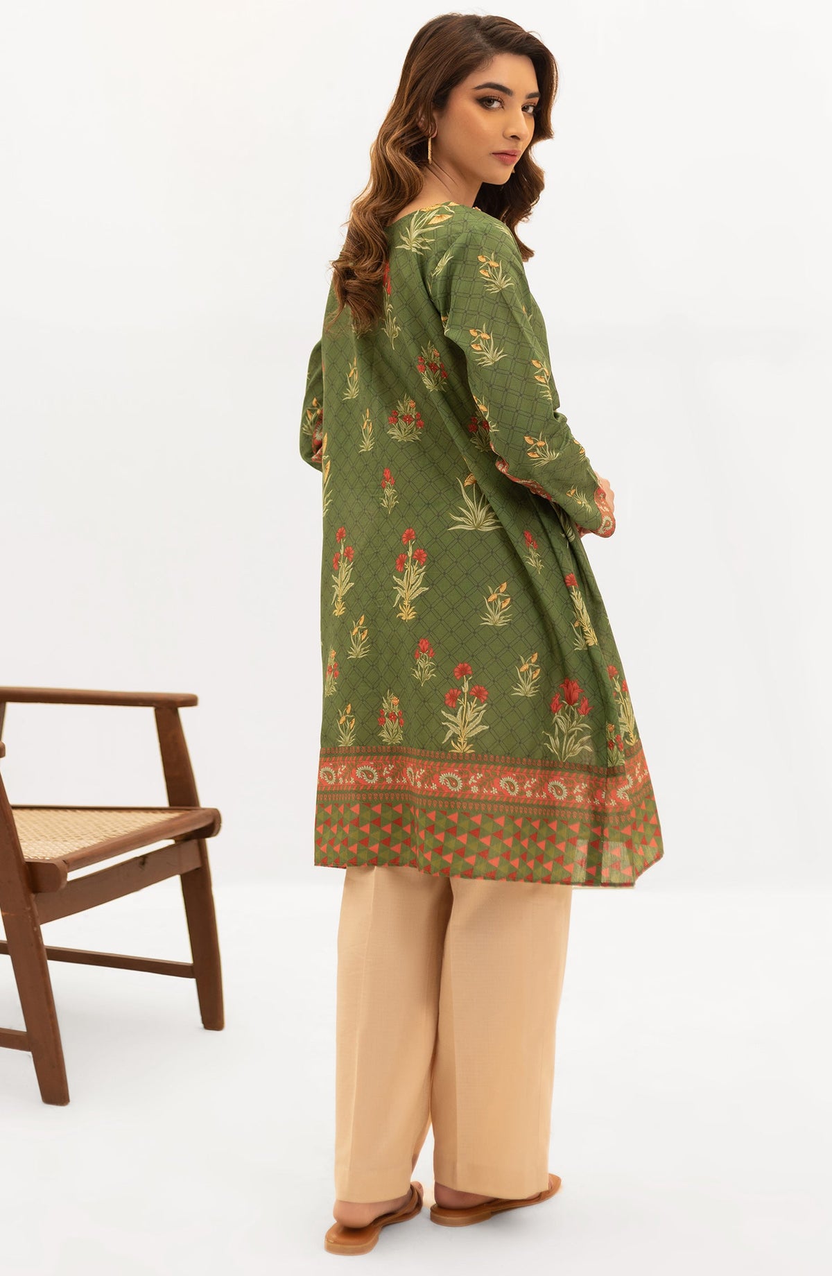 Orient - Unstitched 1 Piece Printed Lawn Shirt