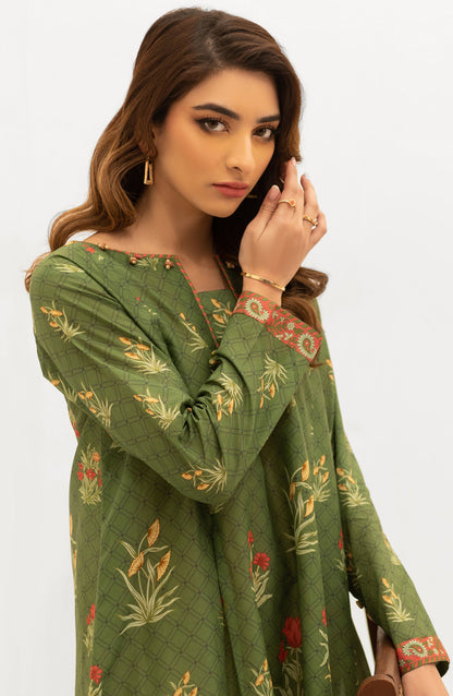 Orient - Unstitched 1 Piece Printed Lawn Shirt