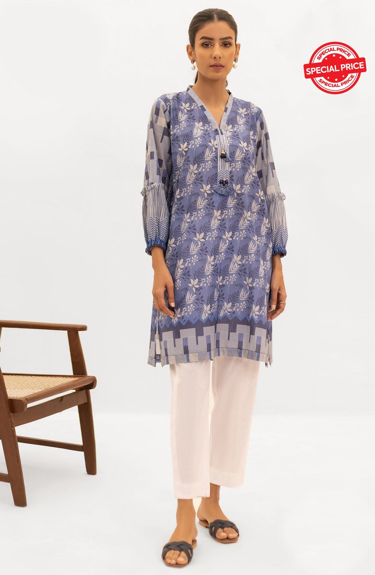 Orient - Unstitched 1 Piece Printed Lawn Shirt