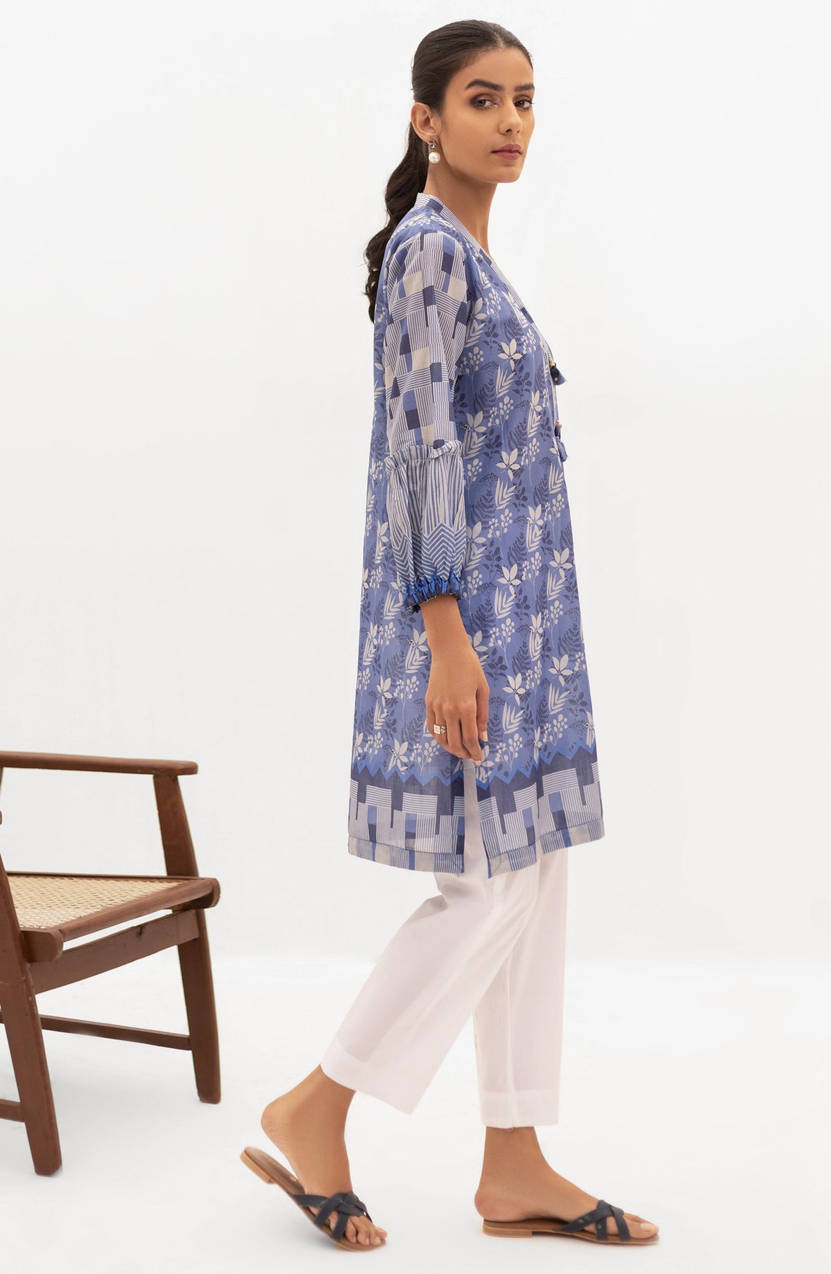 Orient - Unstitched 1 Piece Printed Lawn Shirt