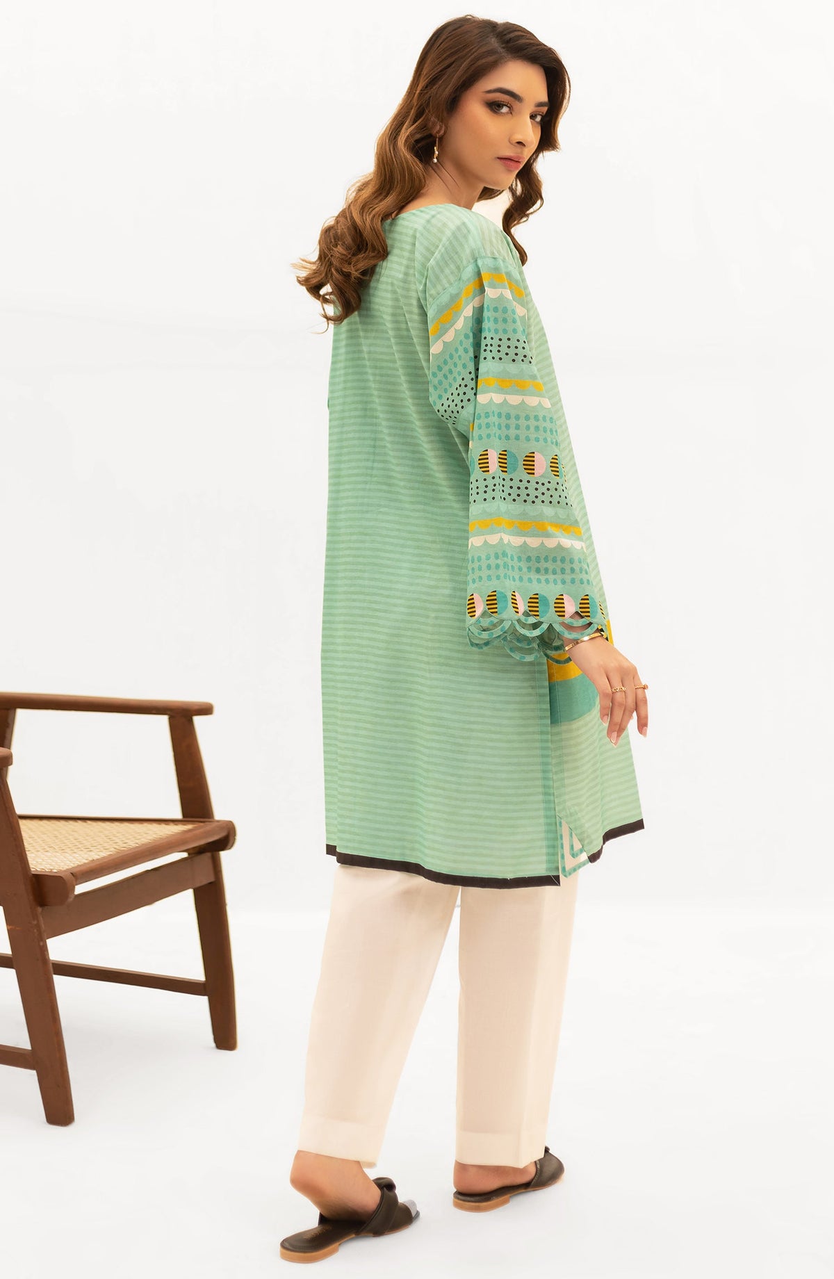 Orient - Unstitched 1 Piece Printed Lawn Shirt