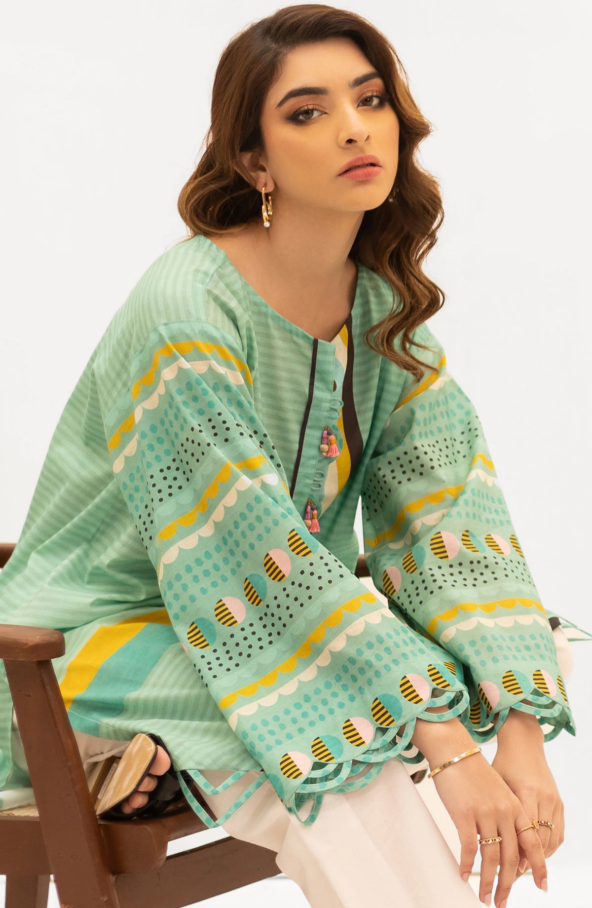 Orient - Unstitched 1 Piece Printed Lawn Shirt