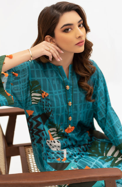 Orient - Unstitched 1 Piece Printed Lawn Shirt