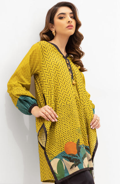 Orient - Unstitched 1 Piece Printed Lawn Shirt