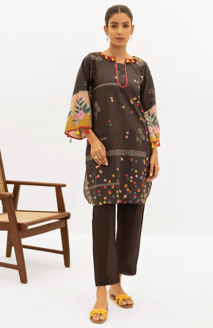 Orient - Unstitched 1 Piece Printed Lawn Shirt