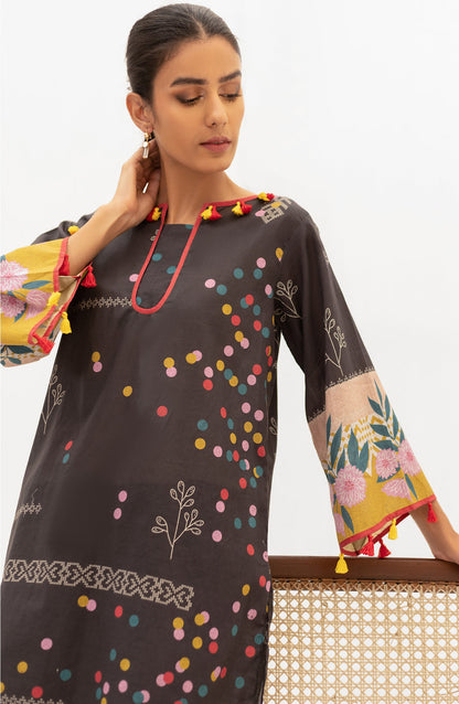 Orient - Unstitched 1 Piece Printed Lawn Shirt