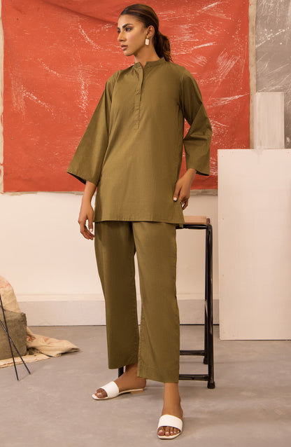 Orient - Stitched 2 Piece Plain Cotton Shirt and Cotton Pant