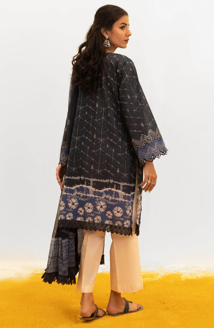 Orient - Unstitched 2 Piece Printed Lawn Shirt and Chiffon Dupatta