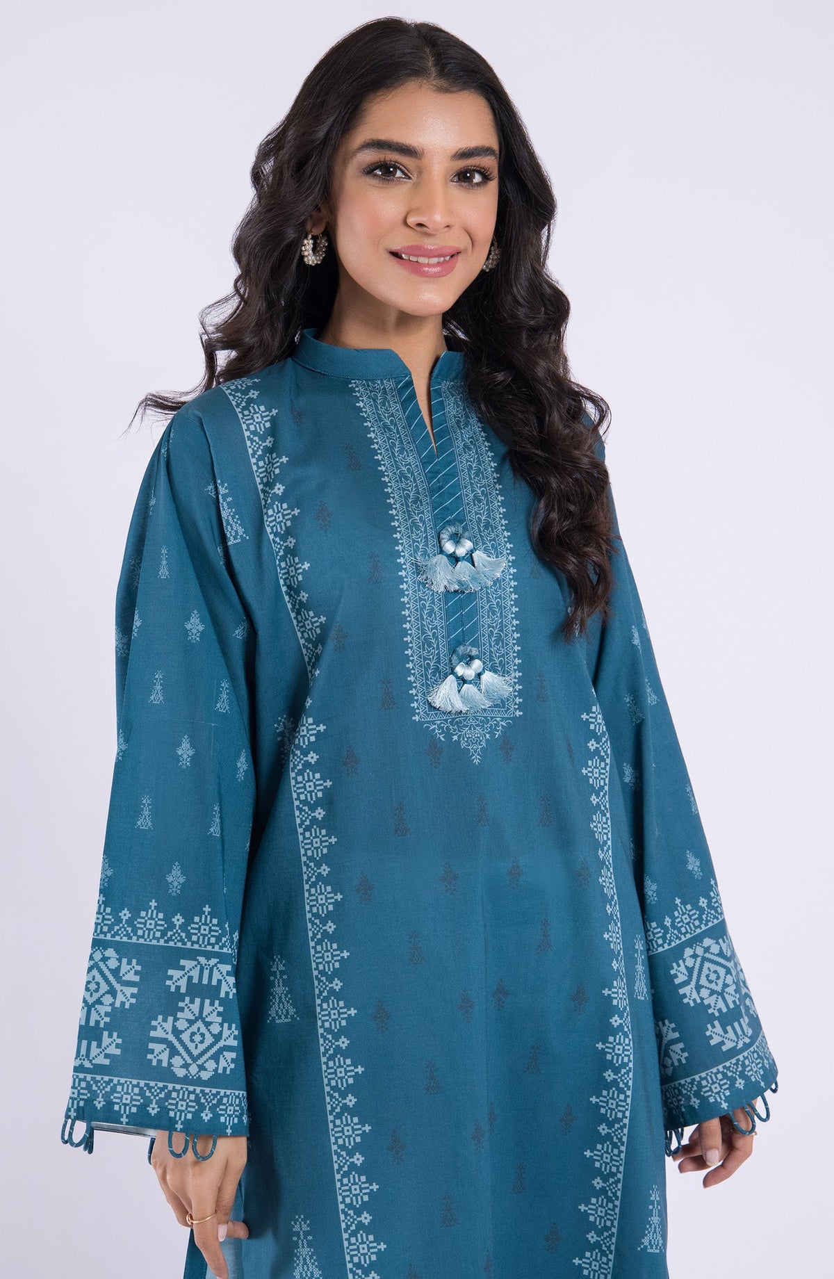 Orient - Unstitched 1 Piece Printed Lawn Shirt