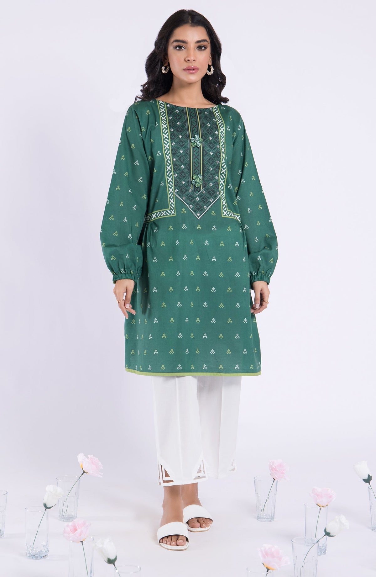 Orient - Unstitched 1 Piece Printed Lawn Shirt