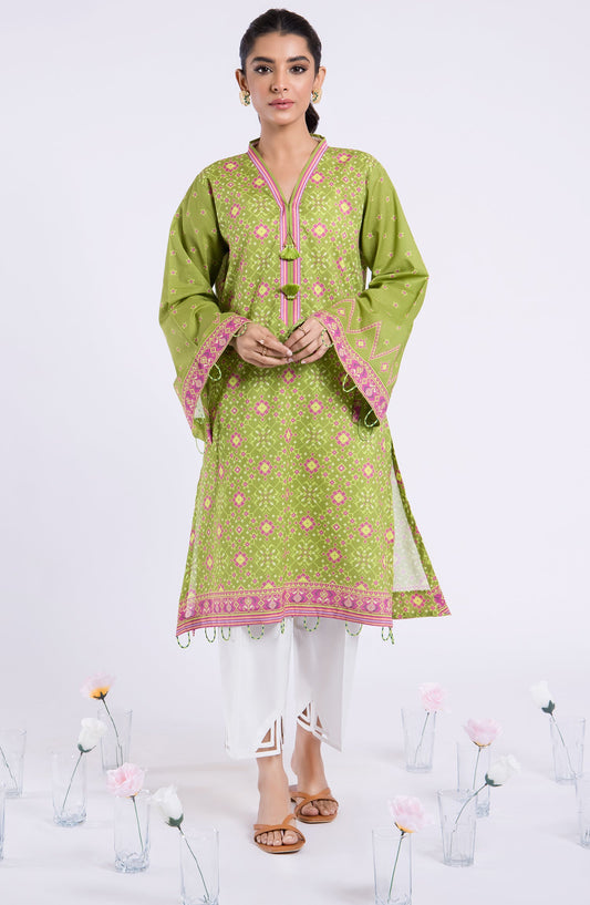 Orient - Unstitched 1 Piece Printed Lawn Shirt